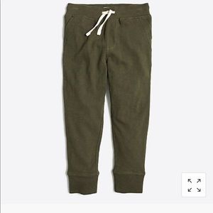 J Crew boys sim slouchy sweatpants NEW